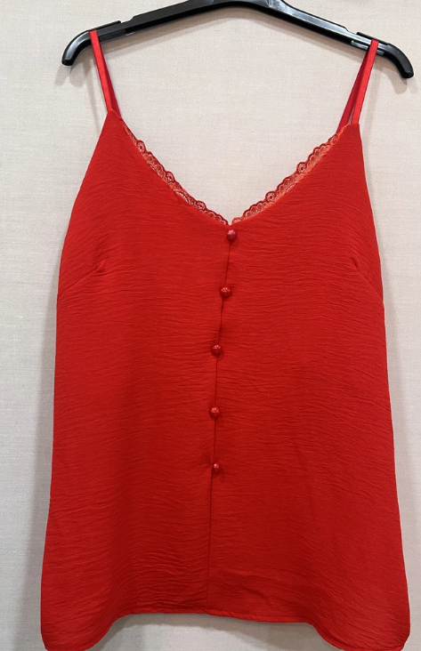 Top BELLA Bretelles 4 Boutons Grande Taille - 3 Coloris Les tendances d'Axelya