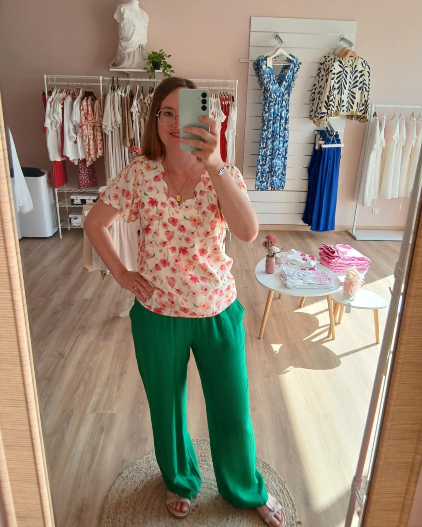 Blouse LOUISE femme élégante polyvalente chic bureau vêtements femme