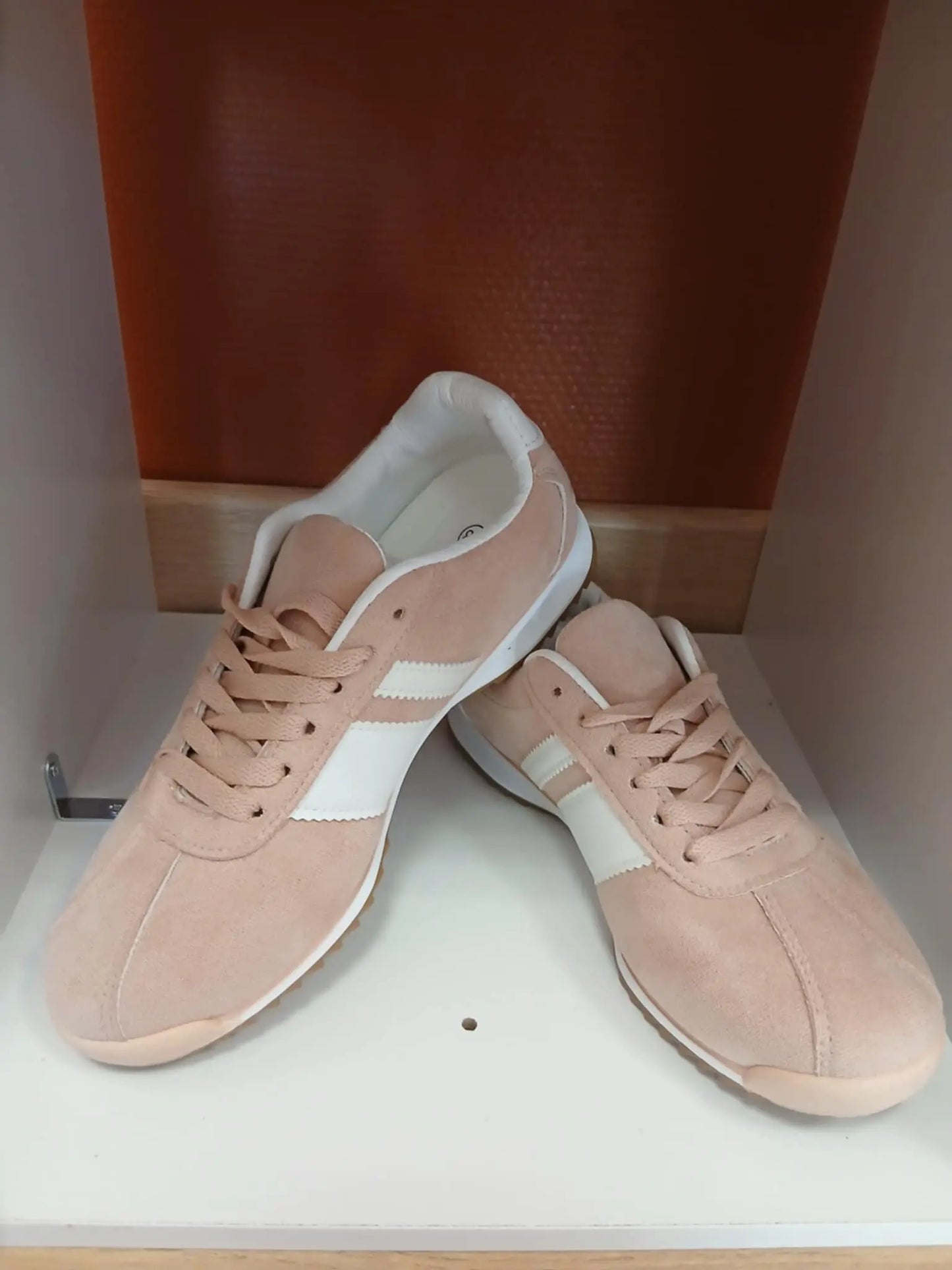 Chaussures Camille Rose et Bleu - Baskets Pastel Confortables Les tendances d'Axelya