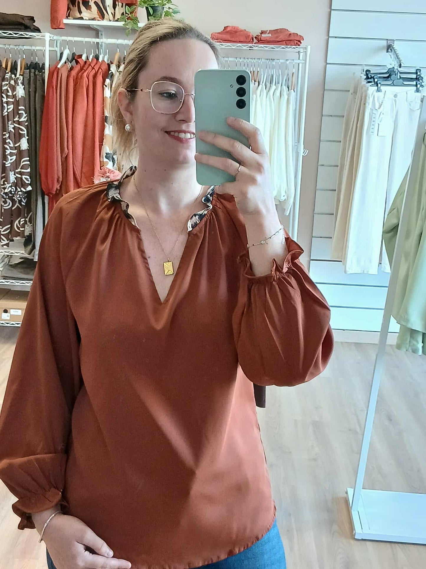 blouse ruby Les tendances d'Axelya