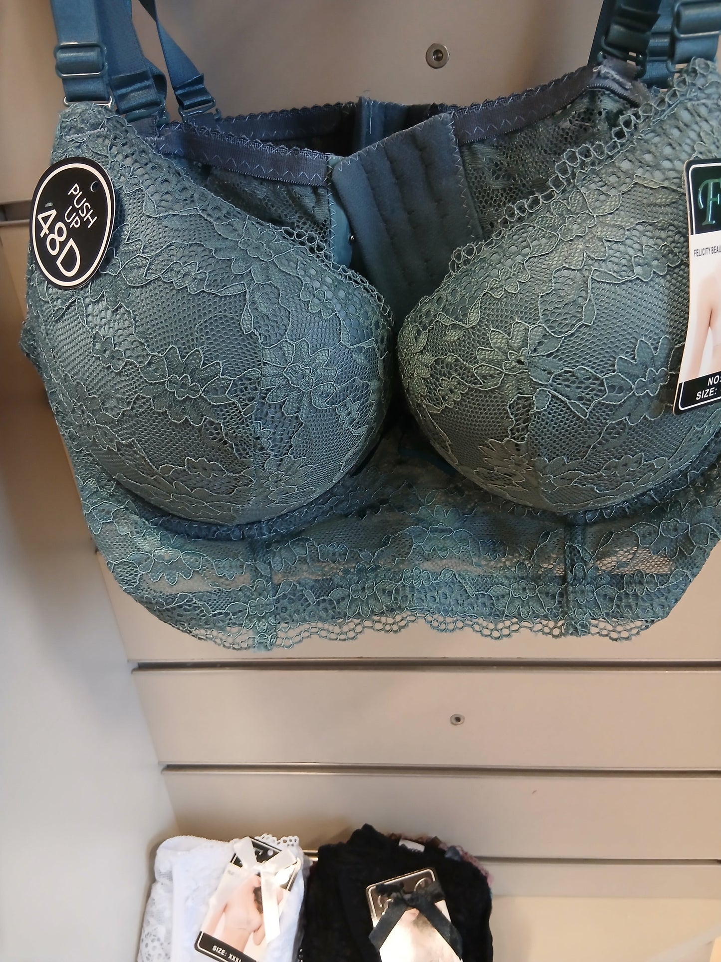 Ensemble Léa - Soutien-Gorge et Culotte Bonnet D avec Dentelle Les tendances d'Axelya