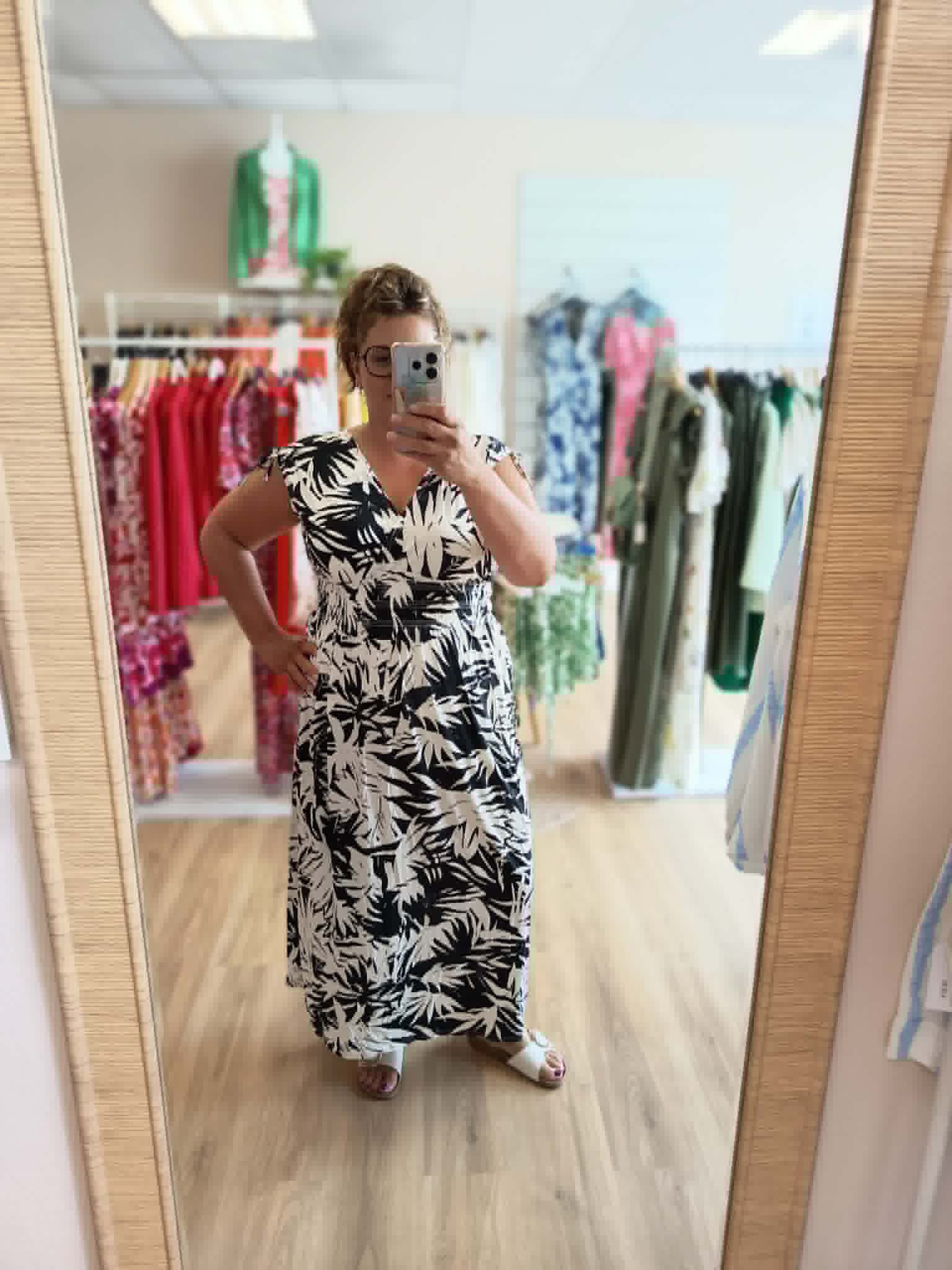 Robe DIANA Longue Taille Magique - 2 Coloris Les tendances d'Axelya