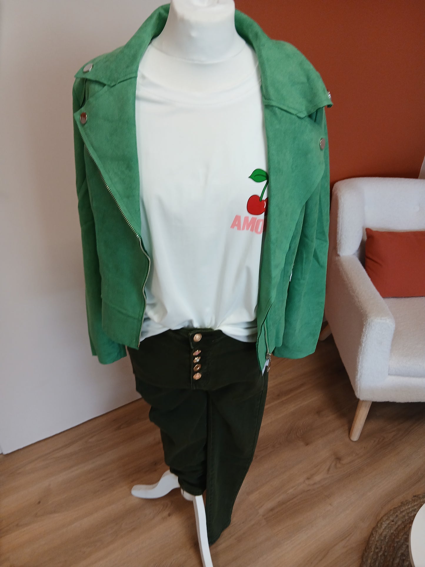 Perfecto Gabriel Suédine - Veste Cintrée Femme - 2 Coloris