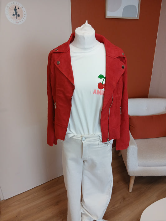 Perfecto Gabriel Suédine - Veste Cintrée Femme - 2 Coloris