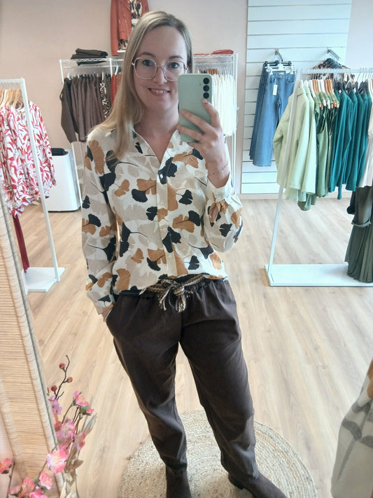 Pantalon EVAN Femme - Pantalon Confortable Taille Unique Les tendances d'Axelya