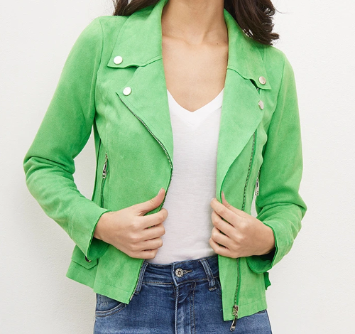 Perfecto Gabriel Suédine - Veste Cintrée Femme - 2 Coloris