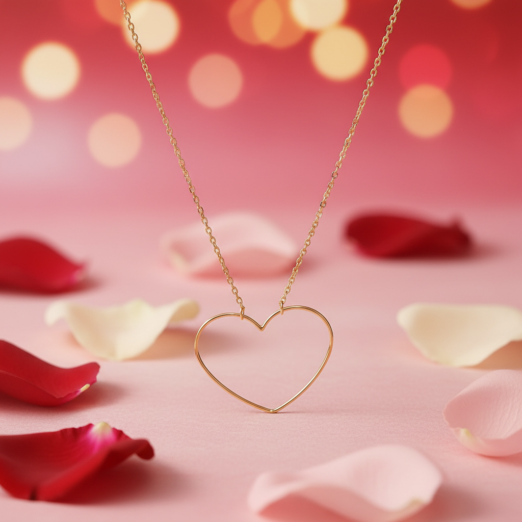 Collier Cœur Saint-Valentin