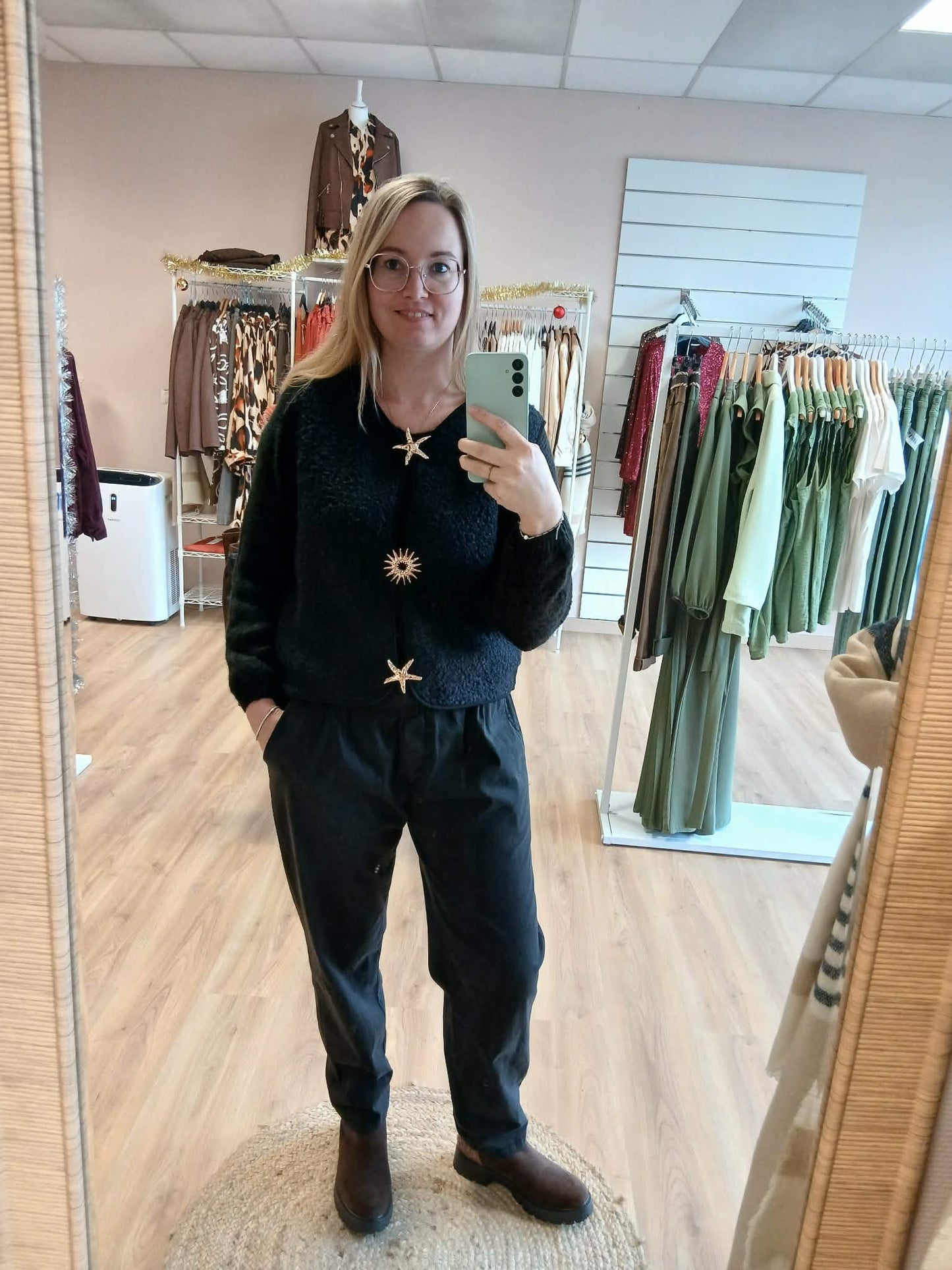 Gilet Elena Femme Sans Manches Broches - Gilet Élégant 3 Coloris