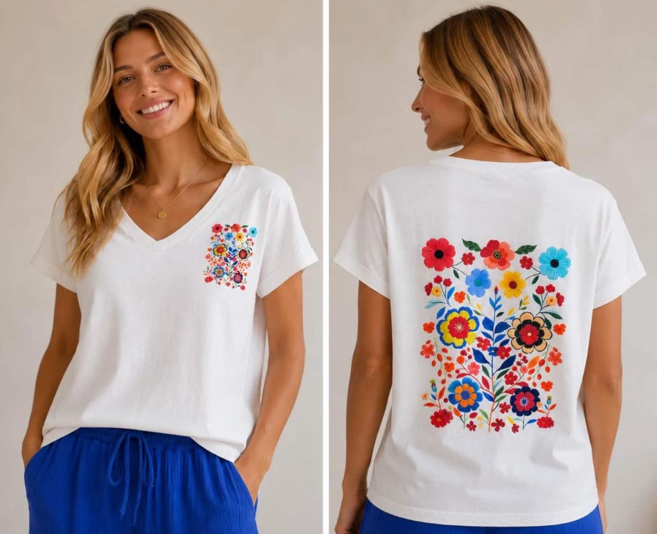 T-shirt ROSA Les tendances d'Axelya