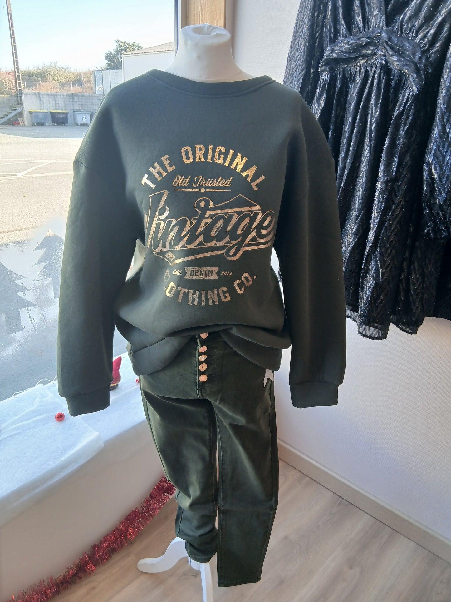 Sweat Edouard Vintage Oversize - Imprimé Rétro Les tendances d'Axelya