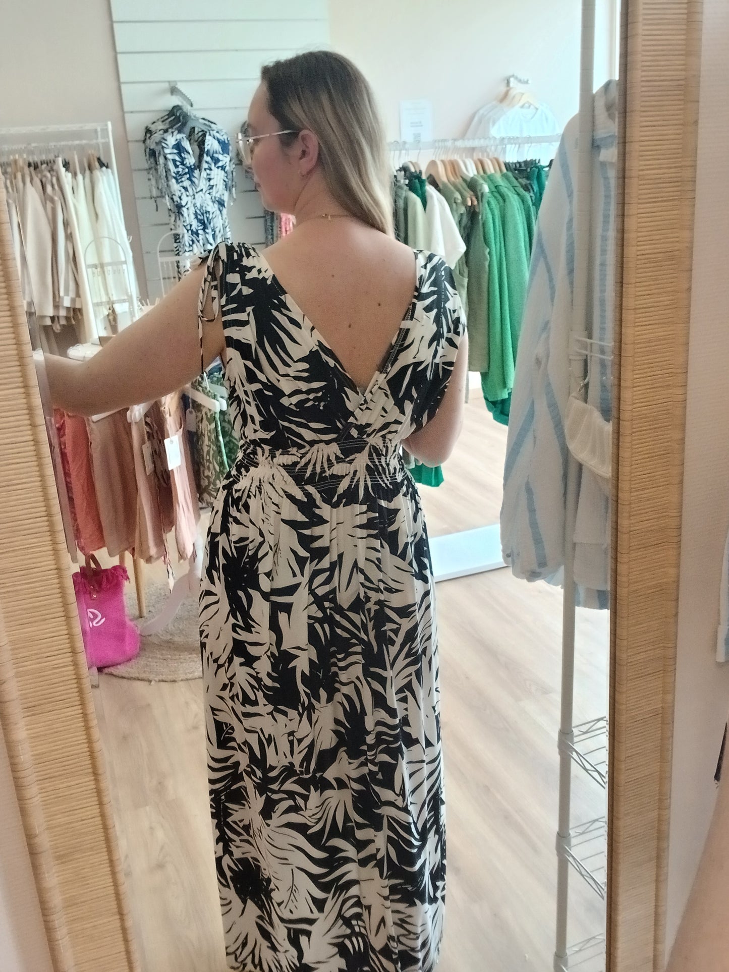 Robe DIANA Longue Taille Magique - 2 Coloris Les tendances d'Axelya