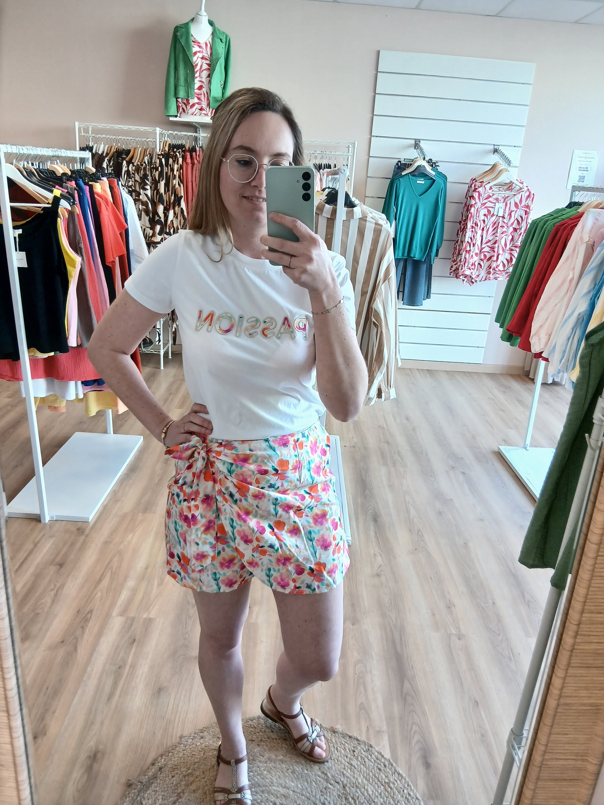 T-shirt ROSE Les tendances d'Axelya