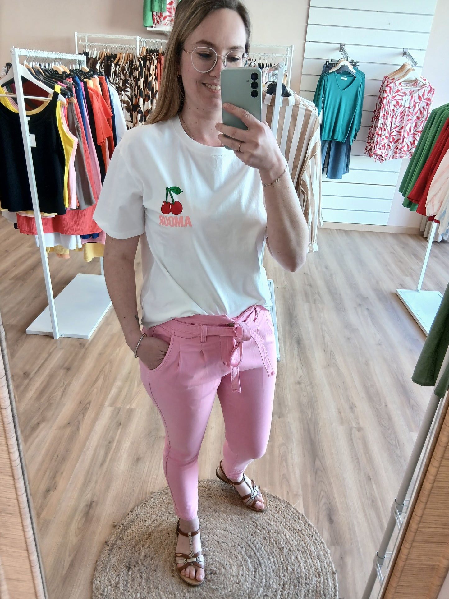 T-shirt CELIA (amour) Les tendances d'Axelya