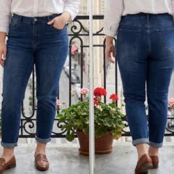 Jeans NADIA Mom Fit Grande Taille Les tendances d'Axelya
